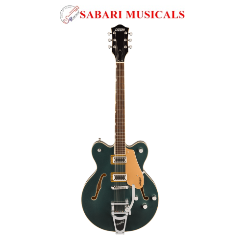 Gretsch G5622T Electromatic Center Block Double-Cut with Bigsby 6 String Electric Guitar - Cadillac Green 2508200546