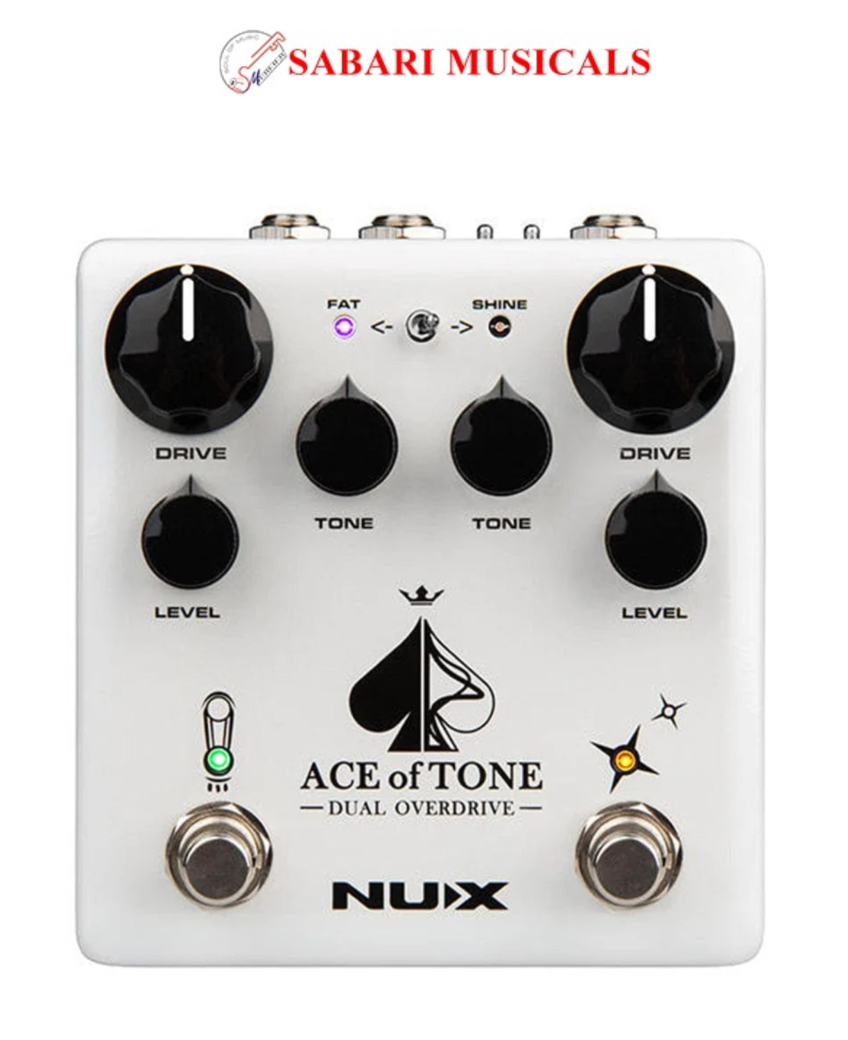 Nux NDO 5 Ace of Tone Dual Overdrive Pedal