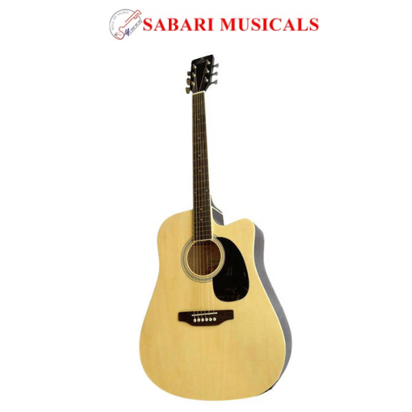 Pluto HW41CE-101SP Cutway Electro Acoustic Guitar - Natural HW41CE-101SP-NAT