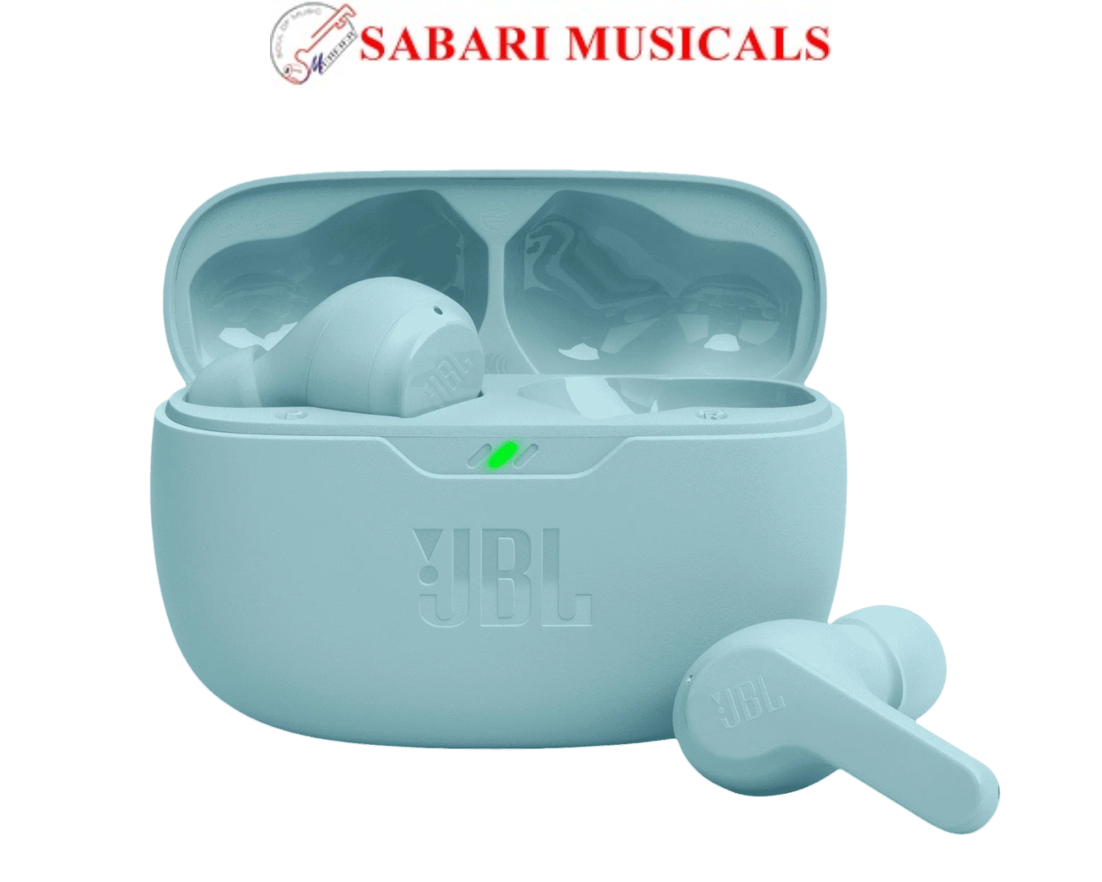 JBL Wave Beam JBLWBEAMMIT TWS Earbuds (IP54 Water Resistant, Deep Bass Sound, Mint)-JBSP0498