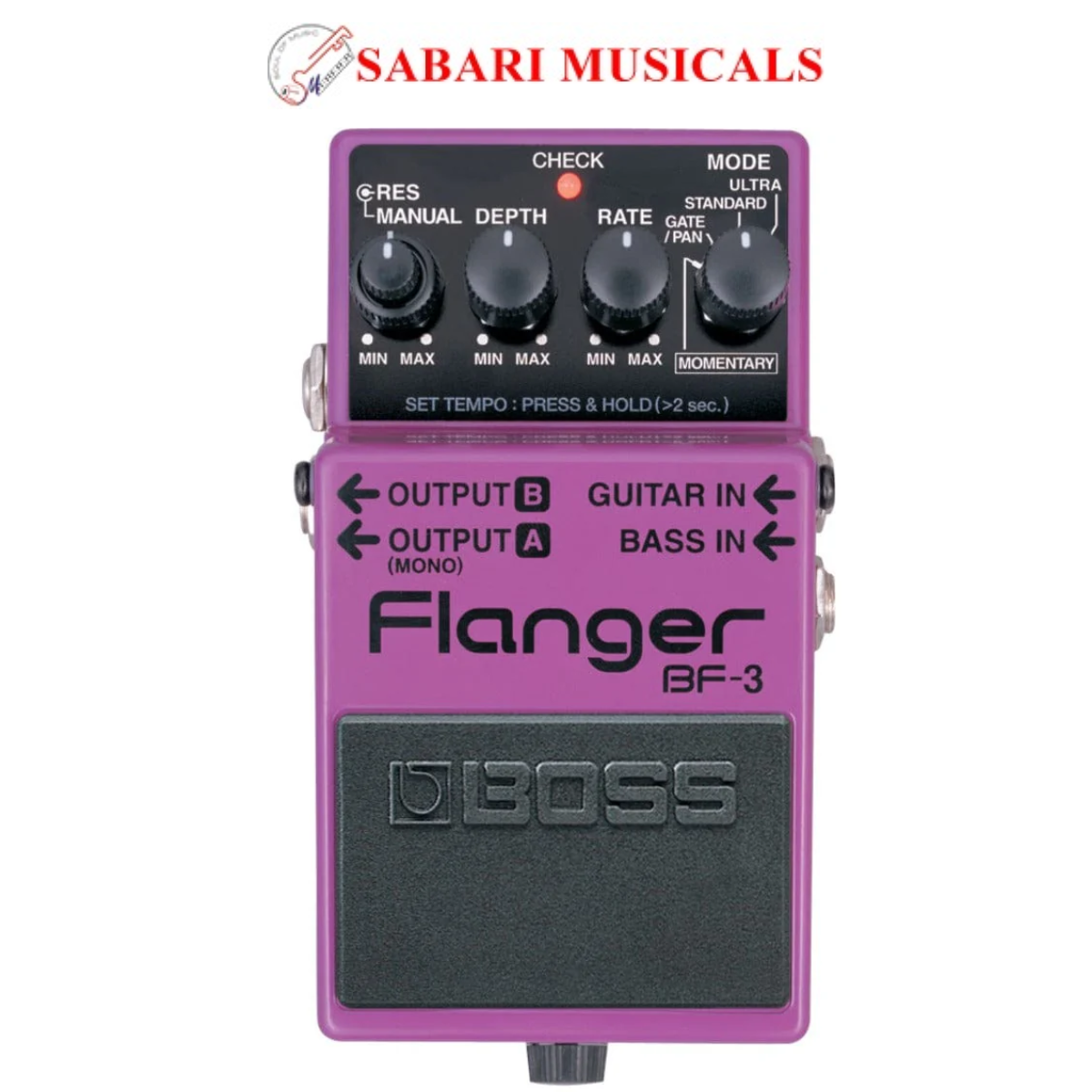Boss BF-3 Flanger Guitar Effects Pedal