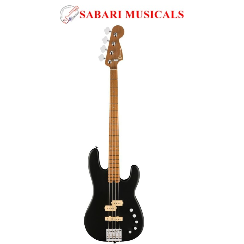 Charvel Pro-Mod San Dimas Bass PJ IV Electric Bass - Satin Black