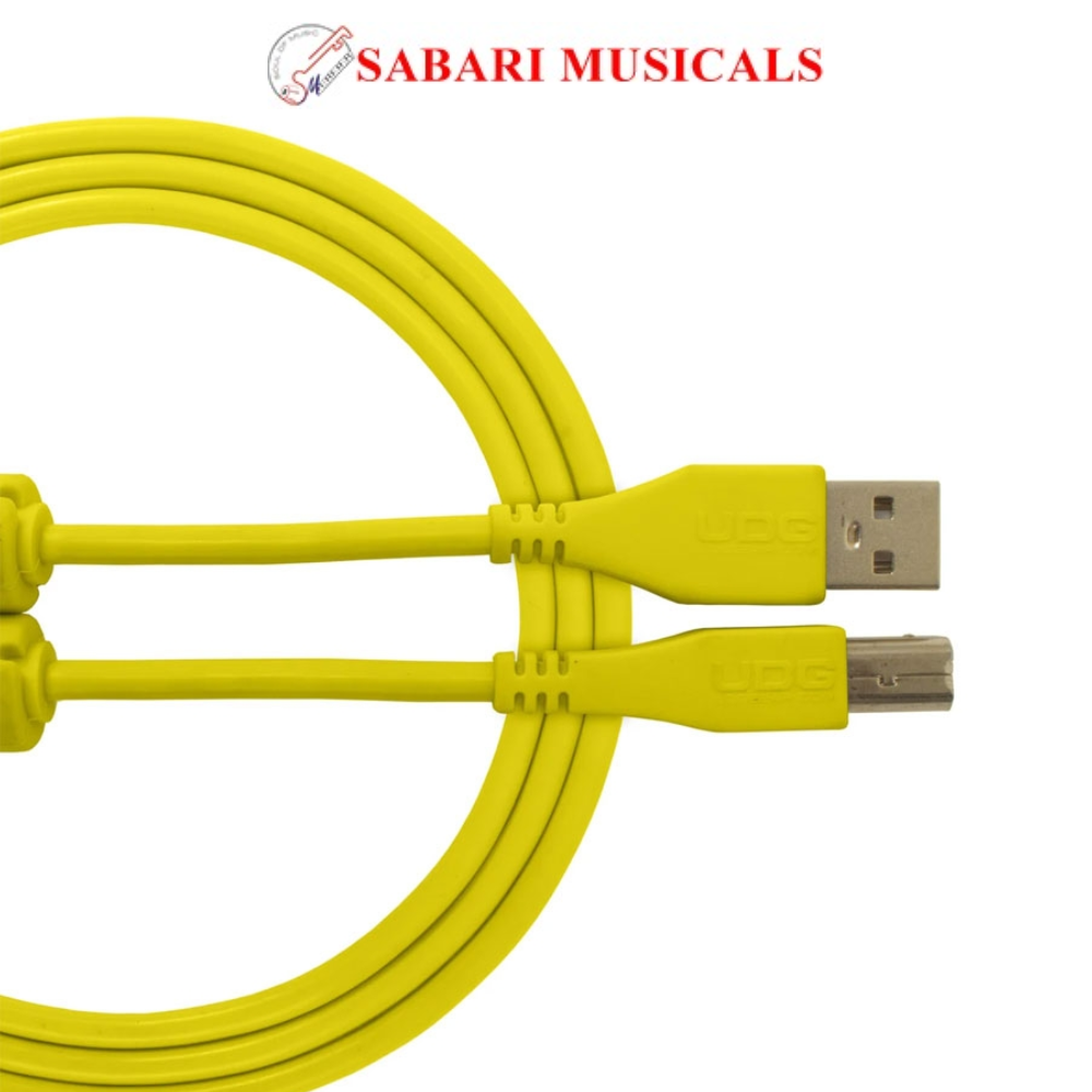 UDG U95001YL Ultimate Audio Cable 1 Mtr. USB 2.0 A-B Straight