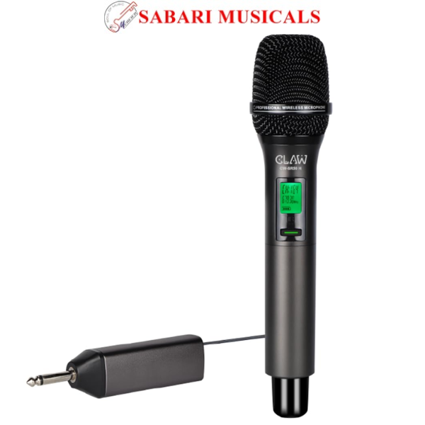 Claw CWSR50H – UHF Wireless Dynamic Microphone with Plug and Play Receiver