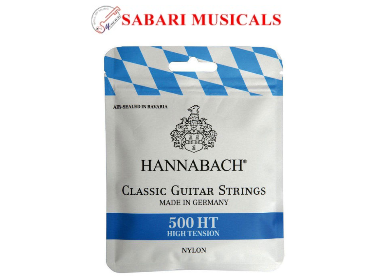 Hannabach 500HT Classical Guitar Strings, Full Set
