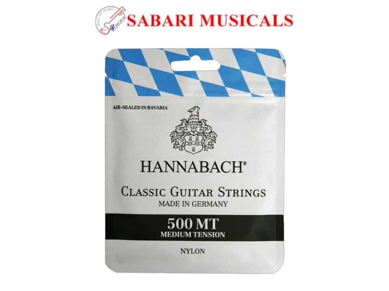 Hannabach 500MT Classical Guitar Strings, Full Set