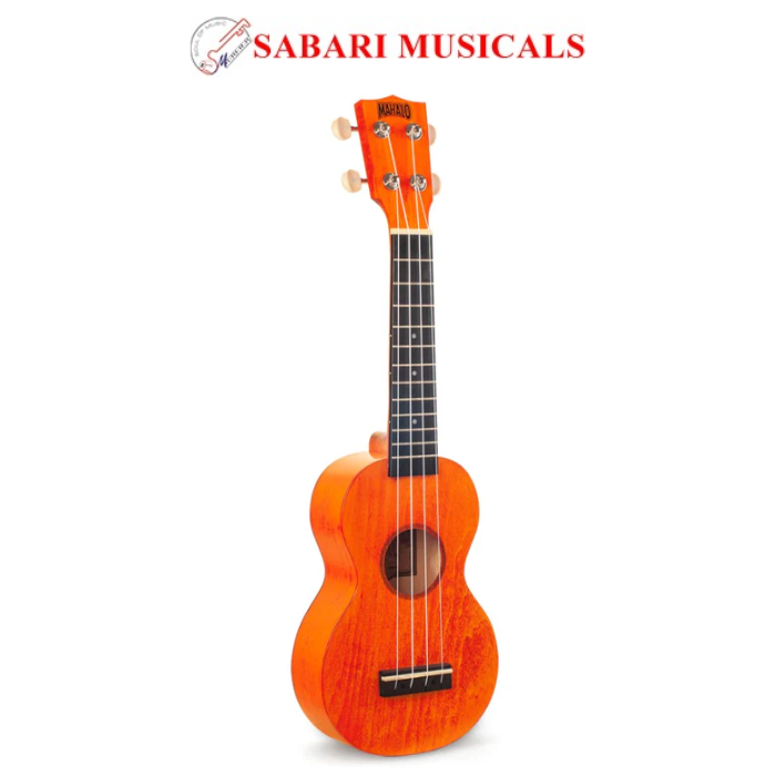 Mahalo ML1 Island Series Soprano Ukulele - Orange Sunset ML1OS