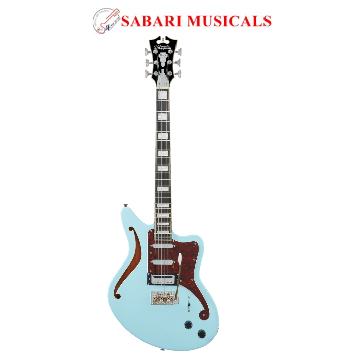 D'Angelico Electric Guitar Premier Bedford SH Sky Blue DAPBEDSHSBMCS