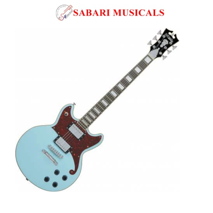 D'Angelico Electric Guitar Premier Brighton Sky Blue DAPBRISBMCS