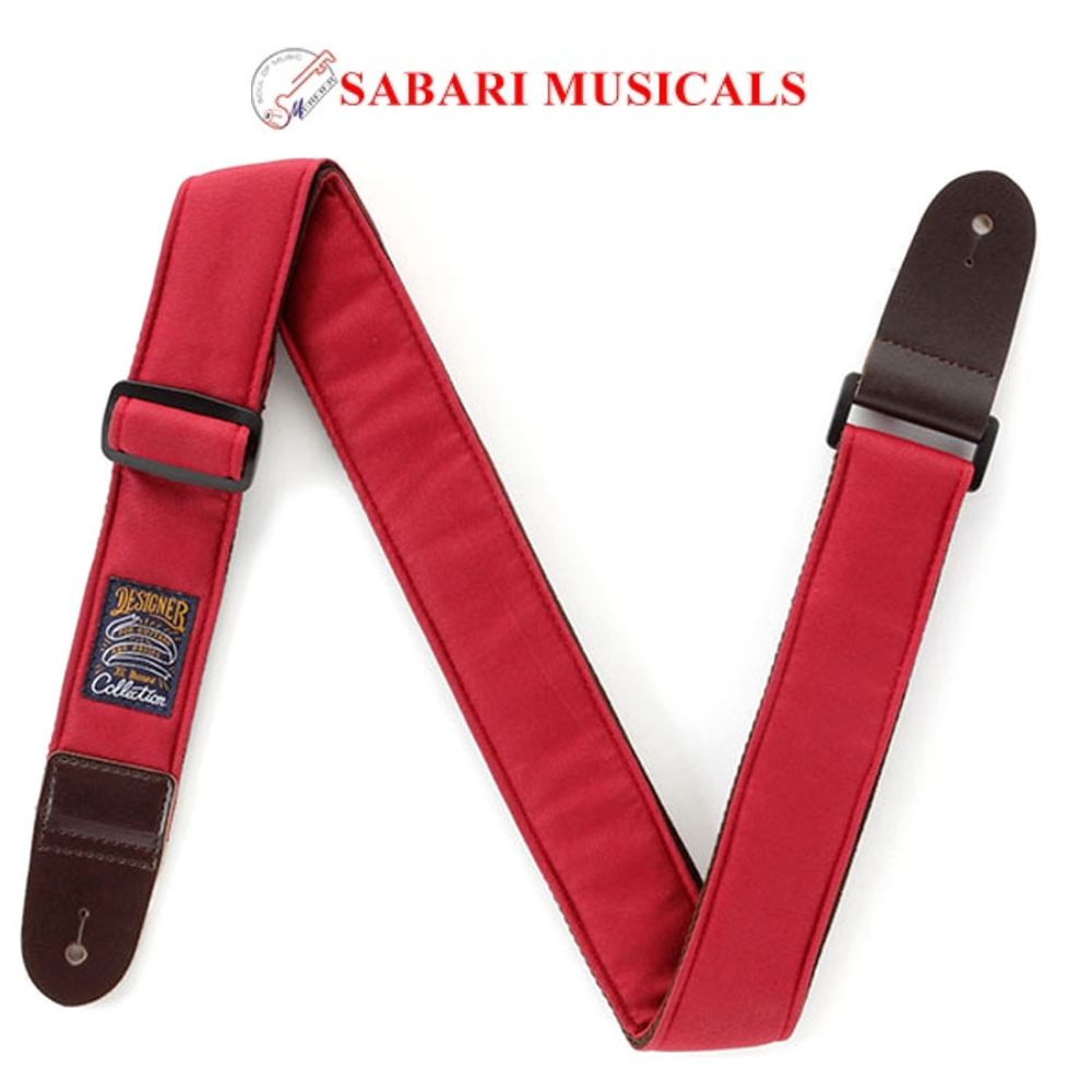 Ibanez DCS50 WR Designer Collection Guitar Strap - Wine Red