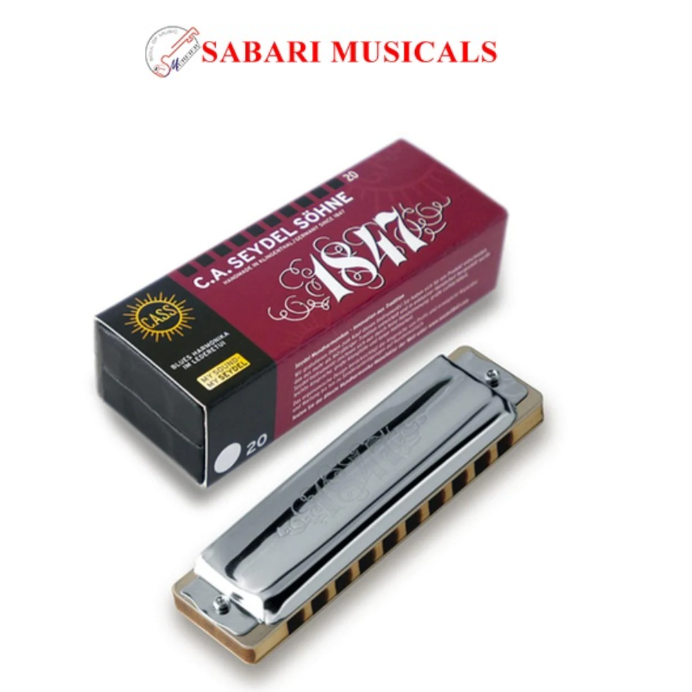 Seydel 16201 1847 Classic Standard Richter Diatonic Harmonica - F