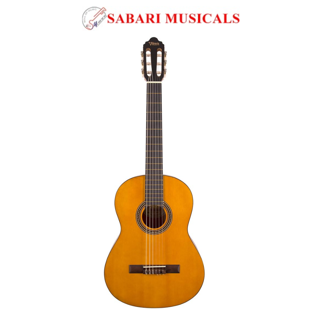 Valencia 200 Series Classical Guitar 4/4 size Antique Natural with Truss Rod VC214