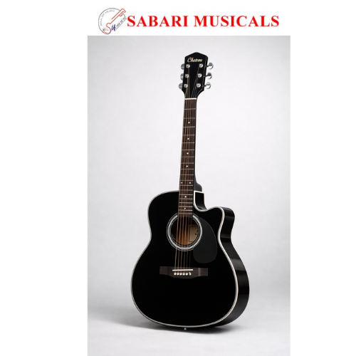 Chateau, Classical Guitar, 39" with Cutaway & EQ C11CE -Satin Black