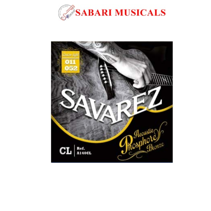 Savarez Phosphor Bronze Custom Light .011/.052 -A140CL Acoustic Strings