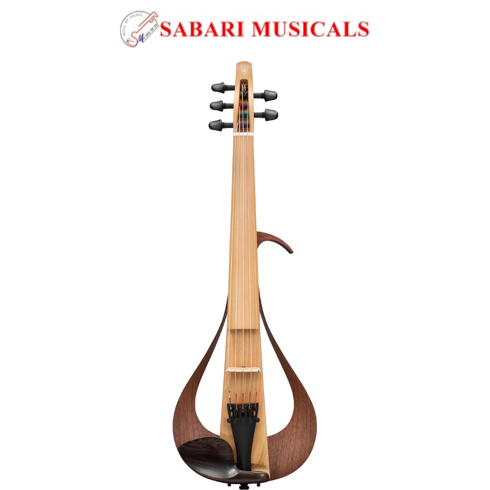 Yamaha YEV105PRO NATURAL AND BROWN Electric Violin (5 Strings)
