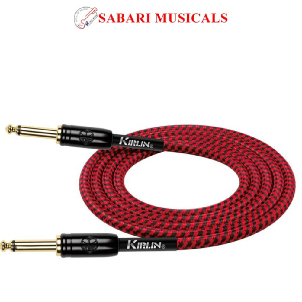 Kirlin IW-241BCG 3M Original Woven Instrument Cable - Red