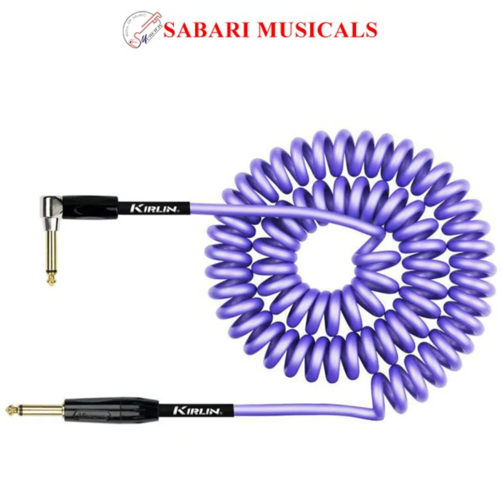 Kirlin R Angle Premium 10M Coil Instrument Cable IPK222BFGL-PUE