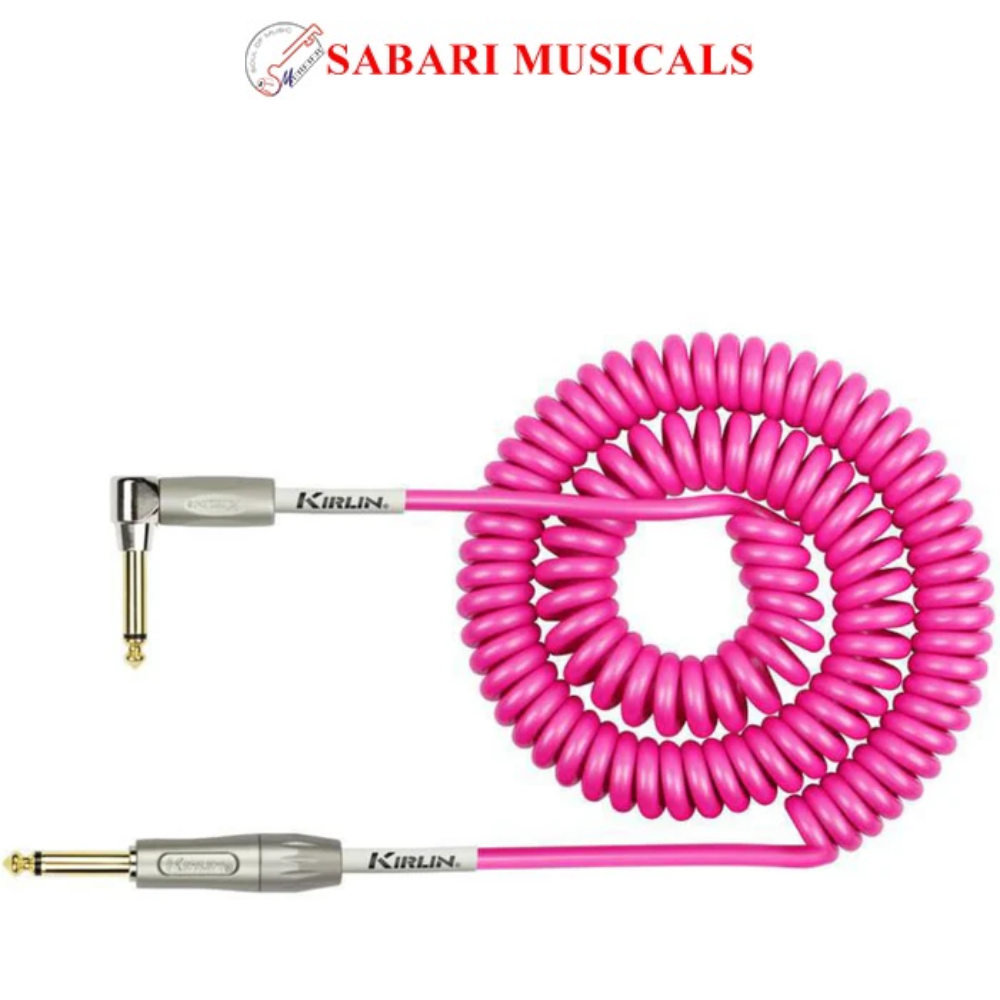 Kirlin R Angle Premium 10M Coil Instrument Cable IPK222PFGL-PKE