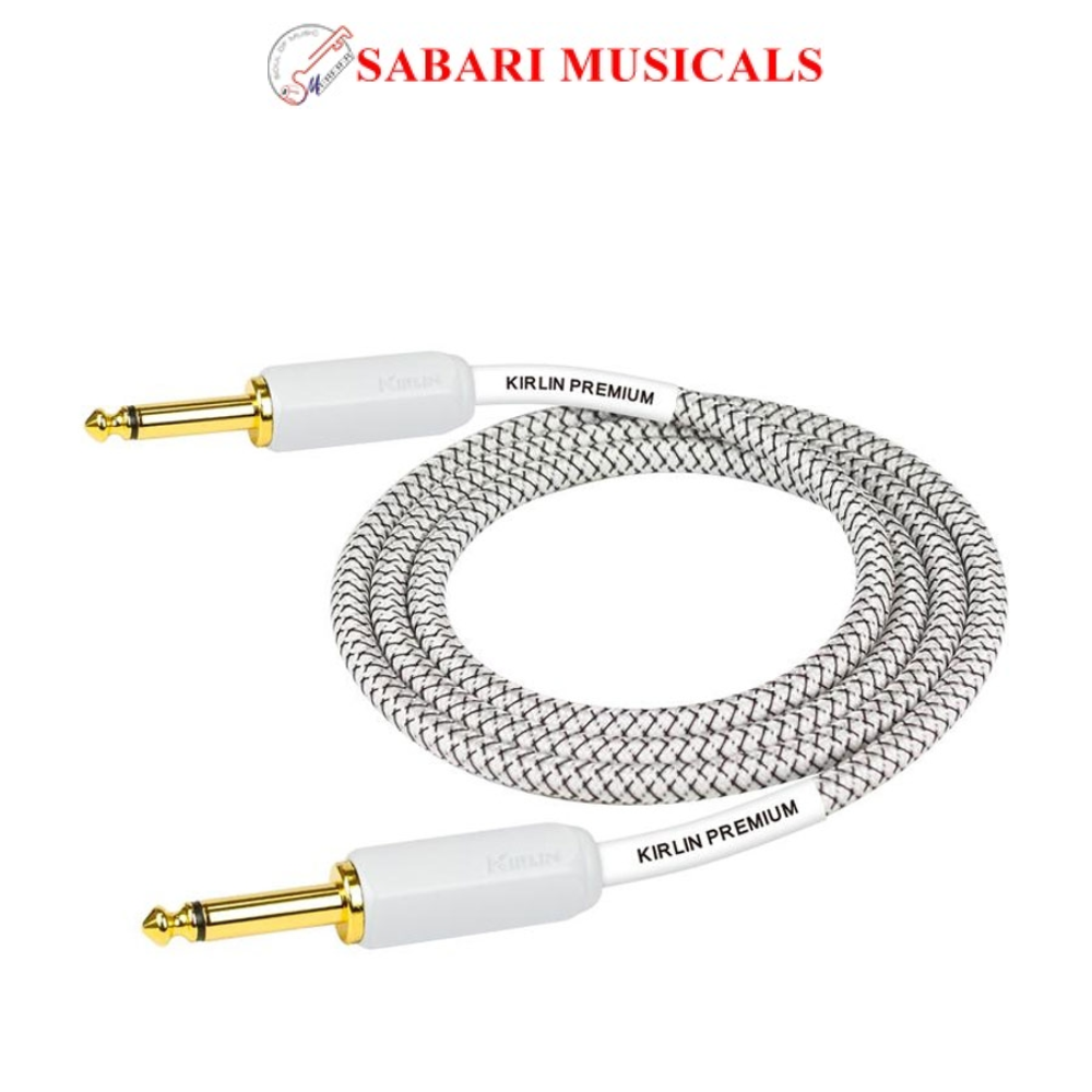 Kirlin IWB-201WEG WT Premium Plus 6 mtr Instrument Cable - Grid
