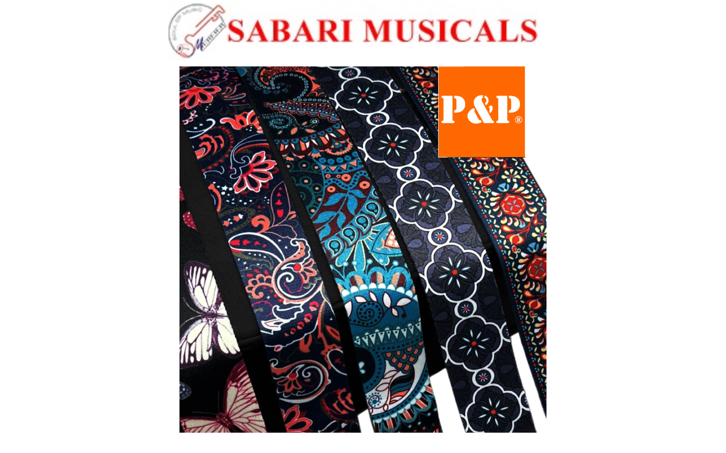 Aiersi P&P Butterfly Musical Strap S008BY