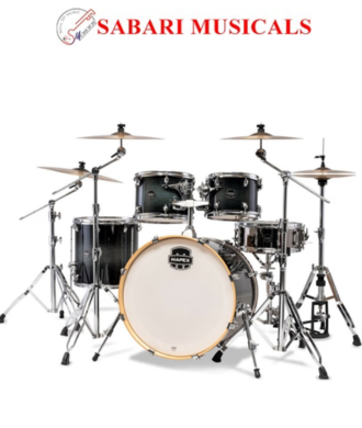 Mapex Armory AR529SVOZ 5-Pieces Hybrid Acoustic Drum Shell Pack - Black Onyx Burst