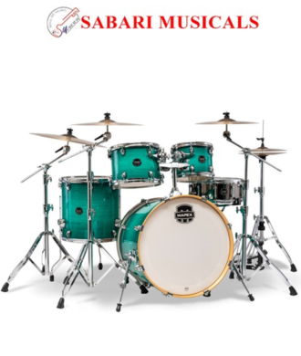 Mapex Armory AR529SVJO 5-Pieces Hybrid Acoustic Drum Shell Pack - Jade Stone Burst
