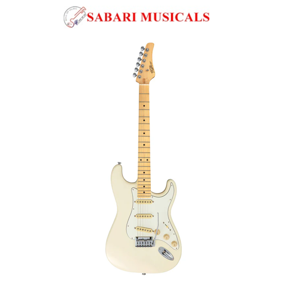 FGN, Electric Guitar Boundary BST-M-OLW -Olympic White BST_M_OLW24