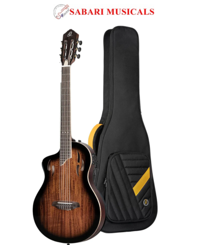 Ortega, Classical Electric Guitar, TourPlayer Series, with Bag, Acacia Gloss Burst, RTPDLX-ACA-L