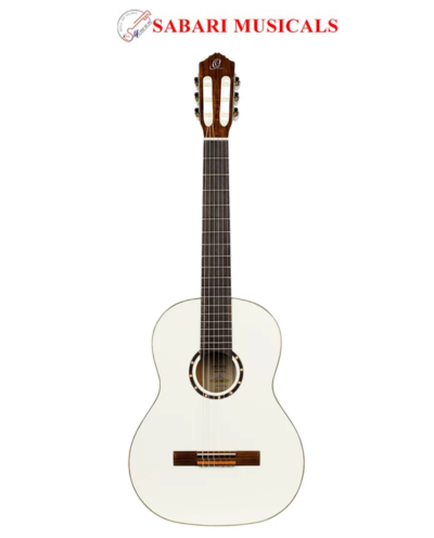 Ortega R121WH Family Series Classical Guitar with Bag - White
