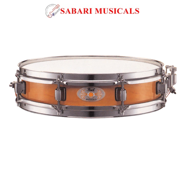 Pearl M1330-114 Piccolo Snare Drum - Maple Shell Liquid Amber