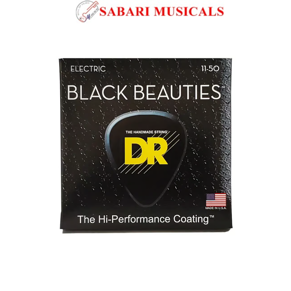 DR Strings Black Beauties BKE-11 Heavy .011-.050