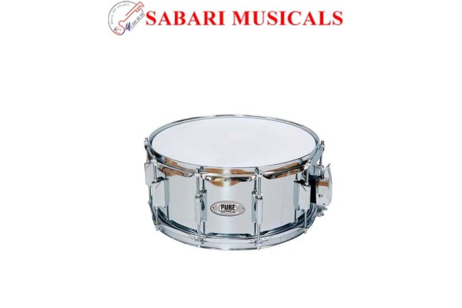 Drum Craft Pure Series Snare Drum Classic Steel 12" X 4.5" CLSD1245