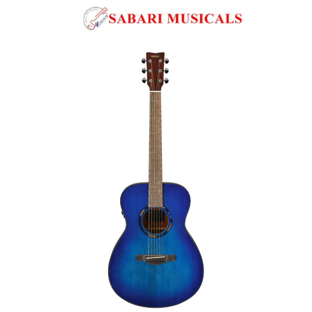 Yamaha TAS1E TransAcoustic Electro Acoustic Guitar in Ultra Marine - Image 2