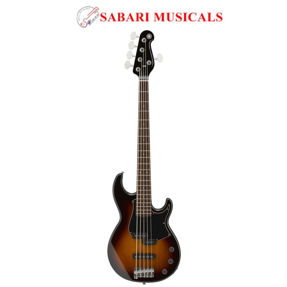 Yamaha BB435 5-String Bass Guitar - Tobacco Brown Sunburst