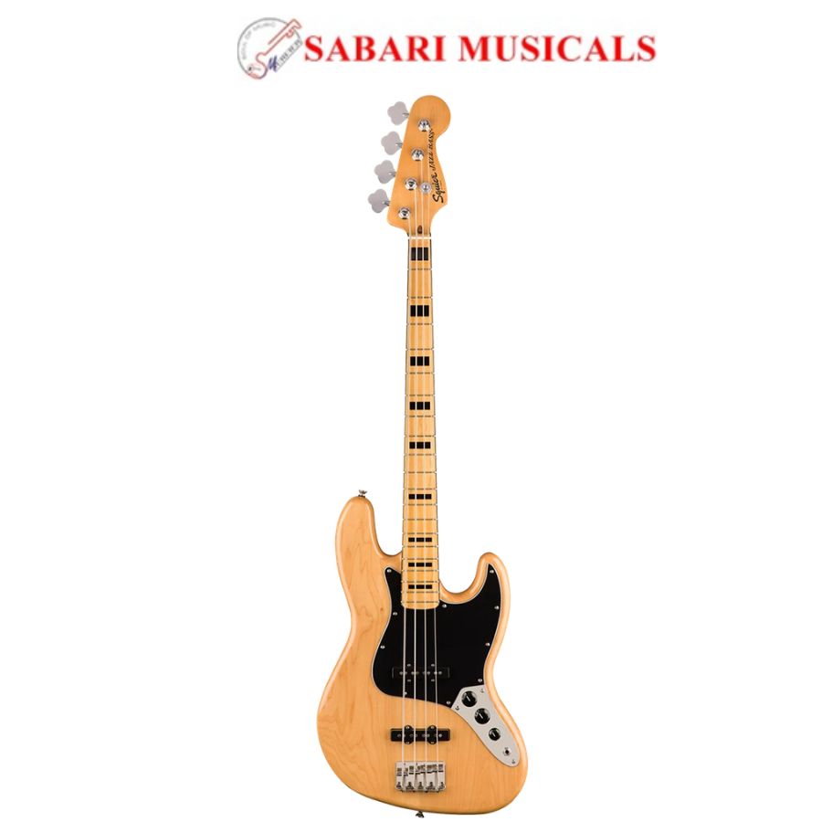 Fender Squier Classic Vibe 70s Jazz Bass 4-String Guitar 0374540521 - Natural