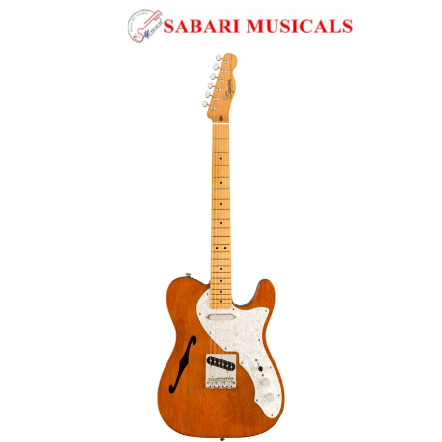 Fender Squier Classic Vibe 60s Telecaster Thinline 6 String Electric Guitar - Natural -0374067521