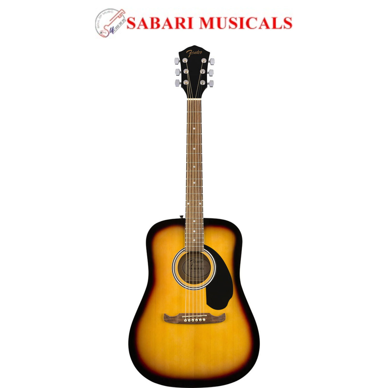 Fender 0971210732 Dreadnought FA-125 Sunburst Acoustic Guitar