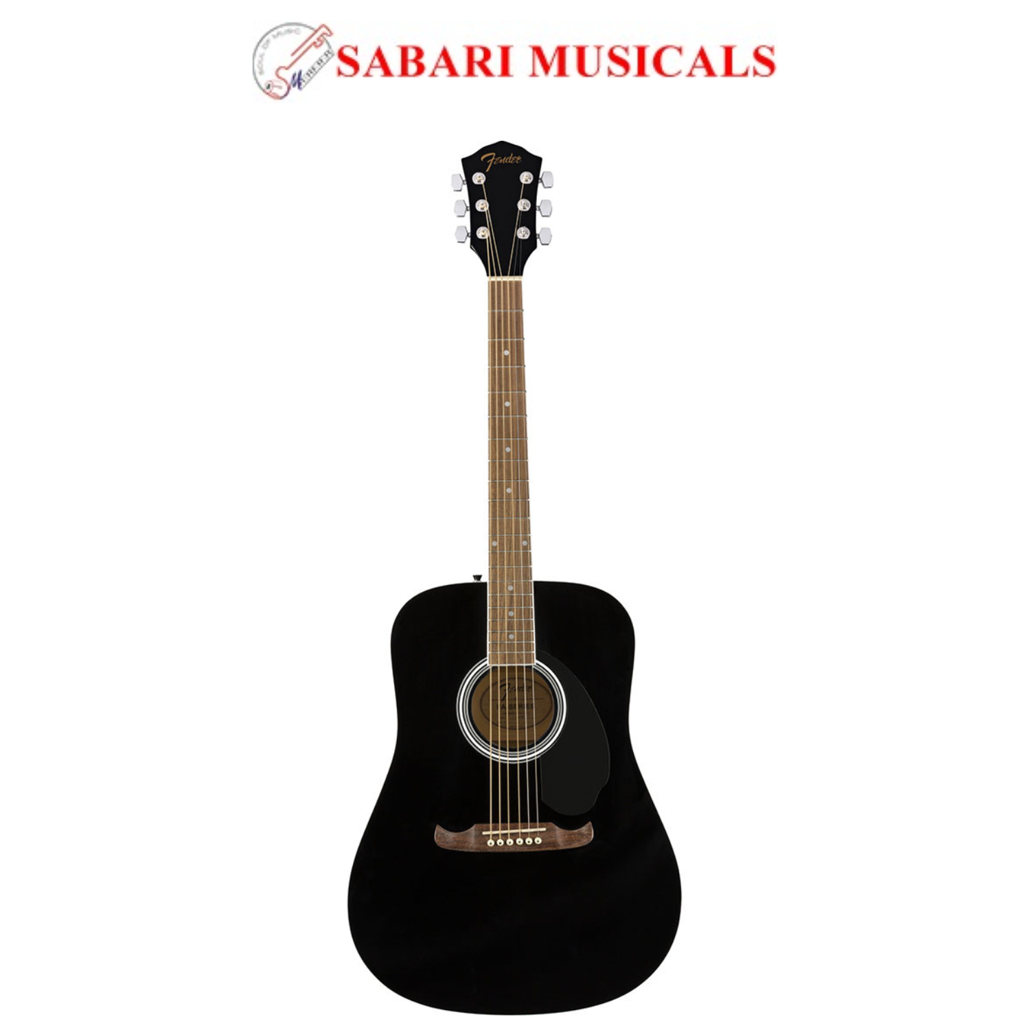 Fender, Acoustic Guitar, Dreadnought Walnut FA-125 -Black WN 0971210706