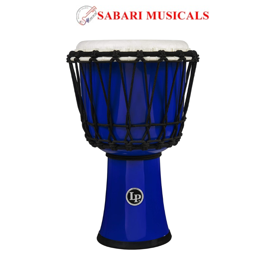 Latin Percussion Djembe, Blue, 7-inch (LP1607BL)