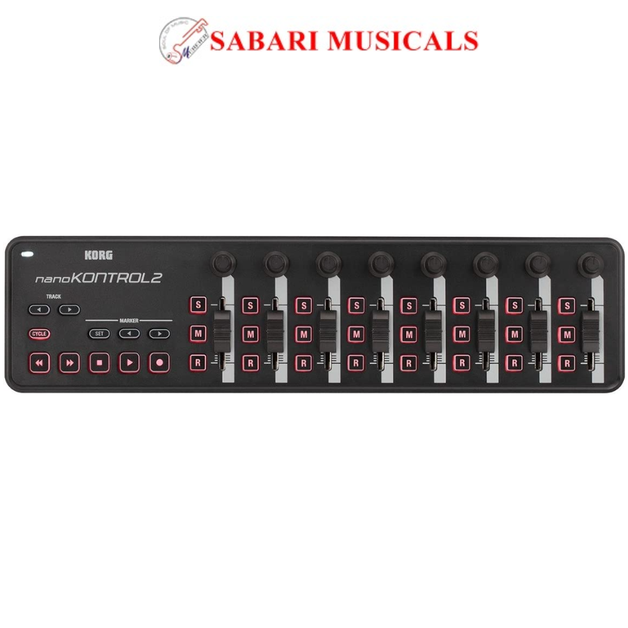 Korg, Midi Controller, NanoKontrol2 -Black
