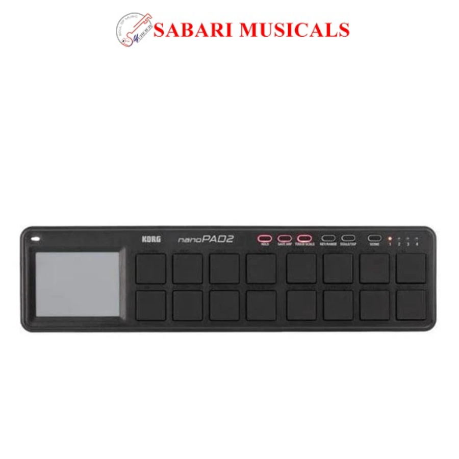 Korg nanoPAD2 Slim-Line USB Midi Interface - Black