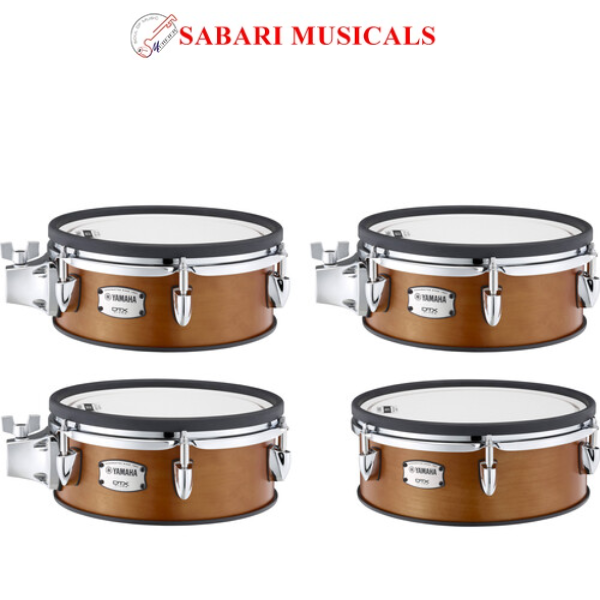 Yamaha DTP8-X TCS Pad Set with Wood Shells for DTX8K-X Electronic Drum Kit (Real Wood)