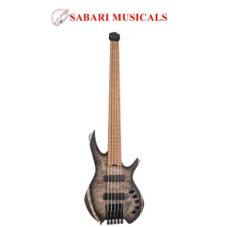 Cort Space5 5 String Bass Guitar with Bag - Star Dust Black SDB
