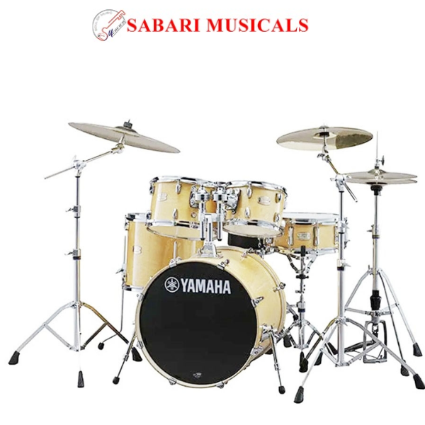 Yamaha SBP2F5 Stage Custom Birch 5-Piece Acoustic Drum Kit With Hardware - Natural Wood