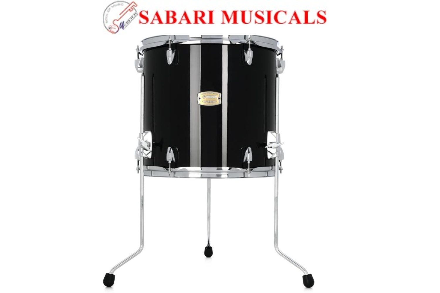 Yamaha SBF-1413 Stage Custom Birch 13 x 14 inch Floor Tom - Raven Black