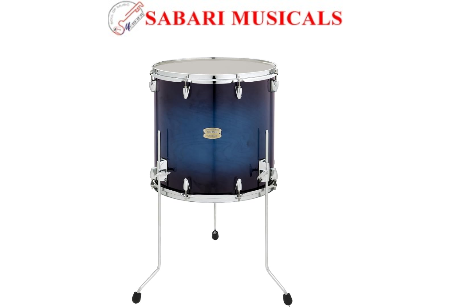 Yamaha Stage Custom Birch 14x13 Floor Tom, Deep Blue Sunburst SBF-1413