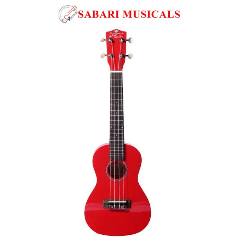 Pluto Concert Ukulele - Red