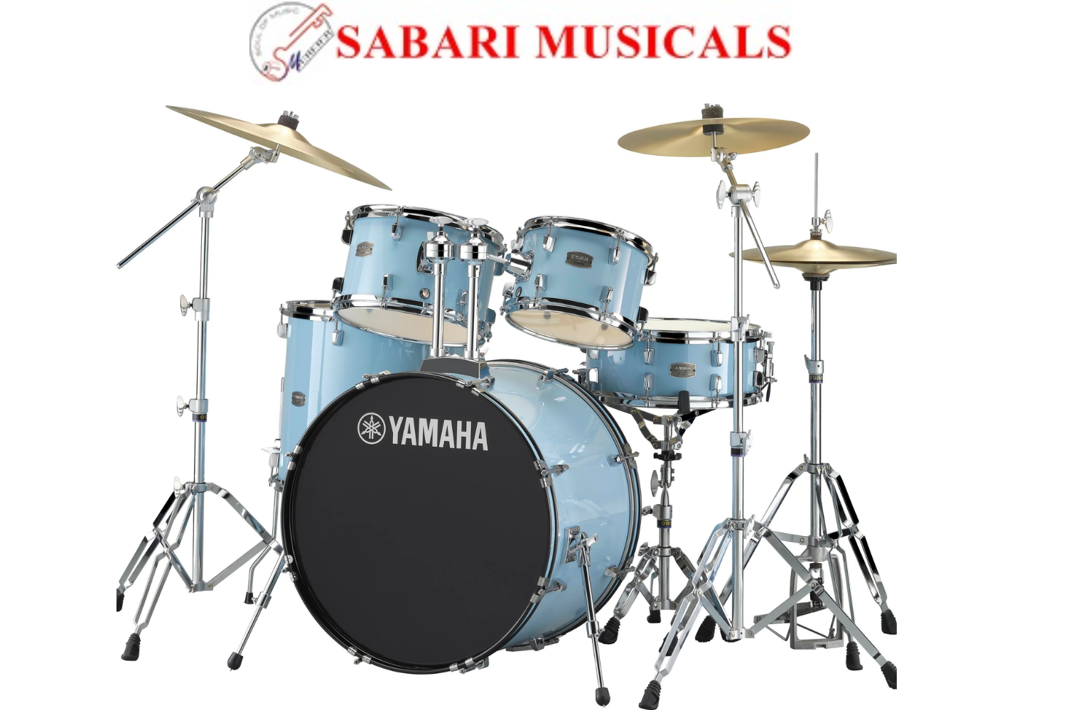 Yamaha RDP2F5 Rydeen 5-piece Shell Pack - Gloss Pale Blue