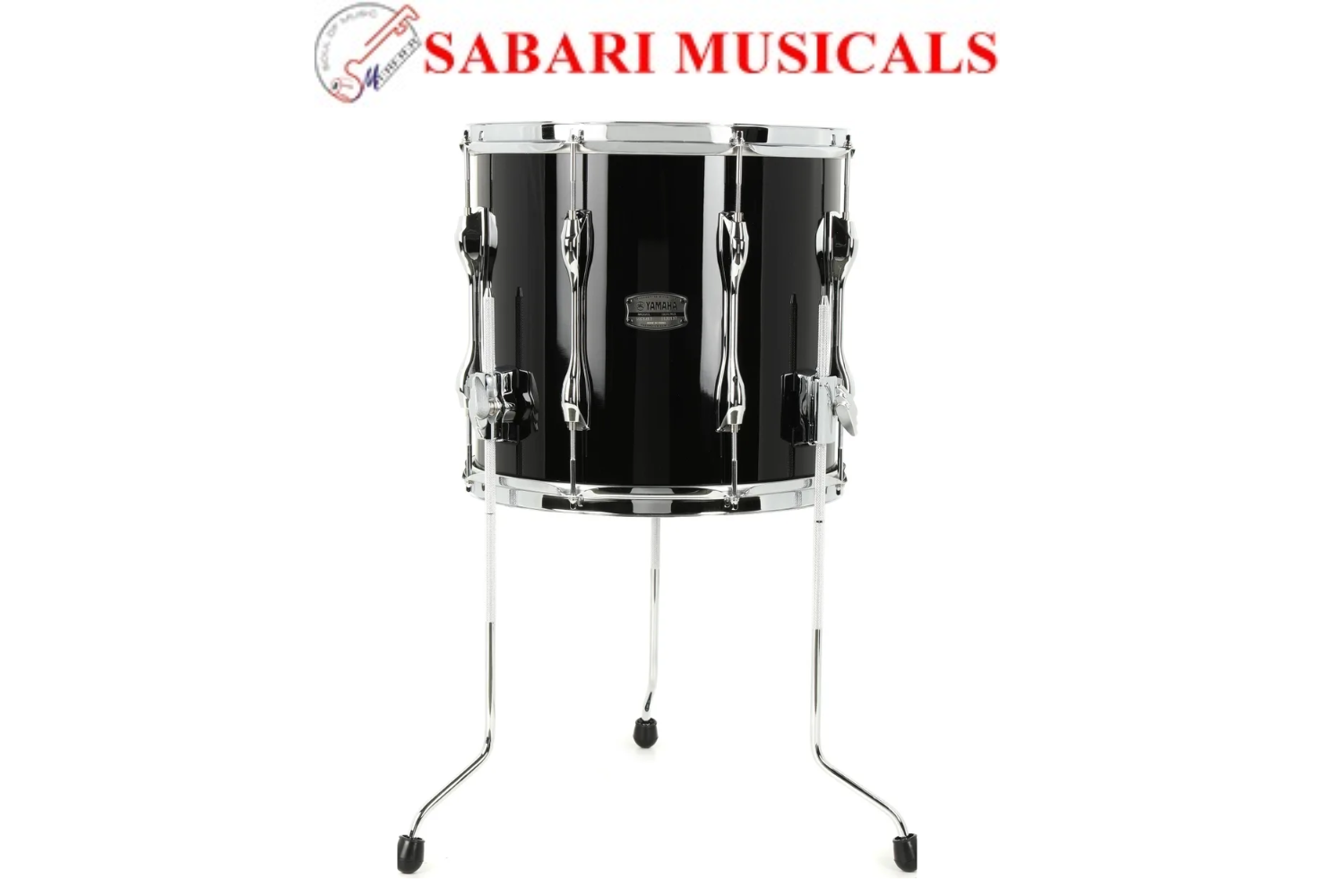Yamaha RBF-1413 Recording Custom Floor Tom - 13 x 14 inch - Solid Black