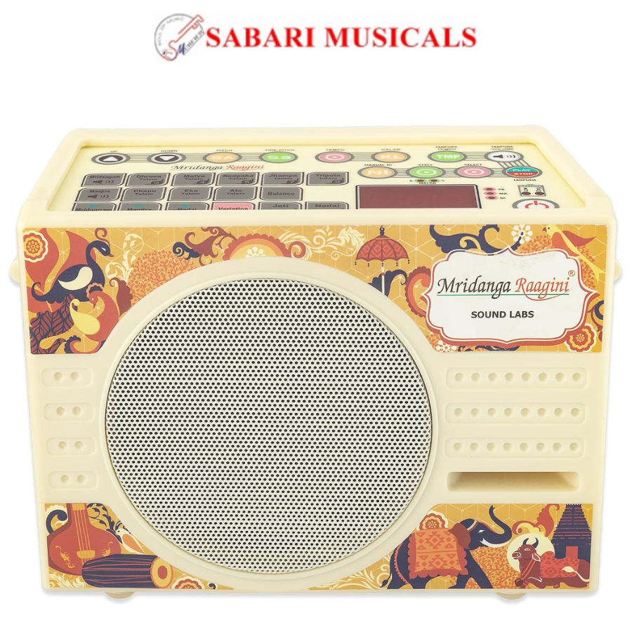 Mridanga Raagini Electronic Tambura with Mridangam & Manjira
